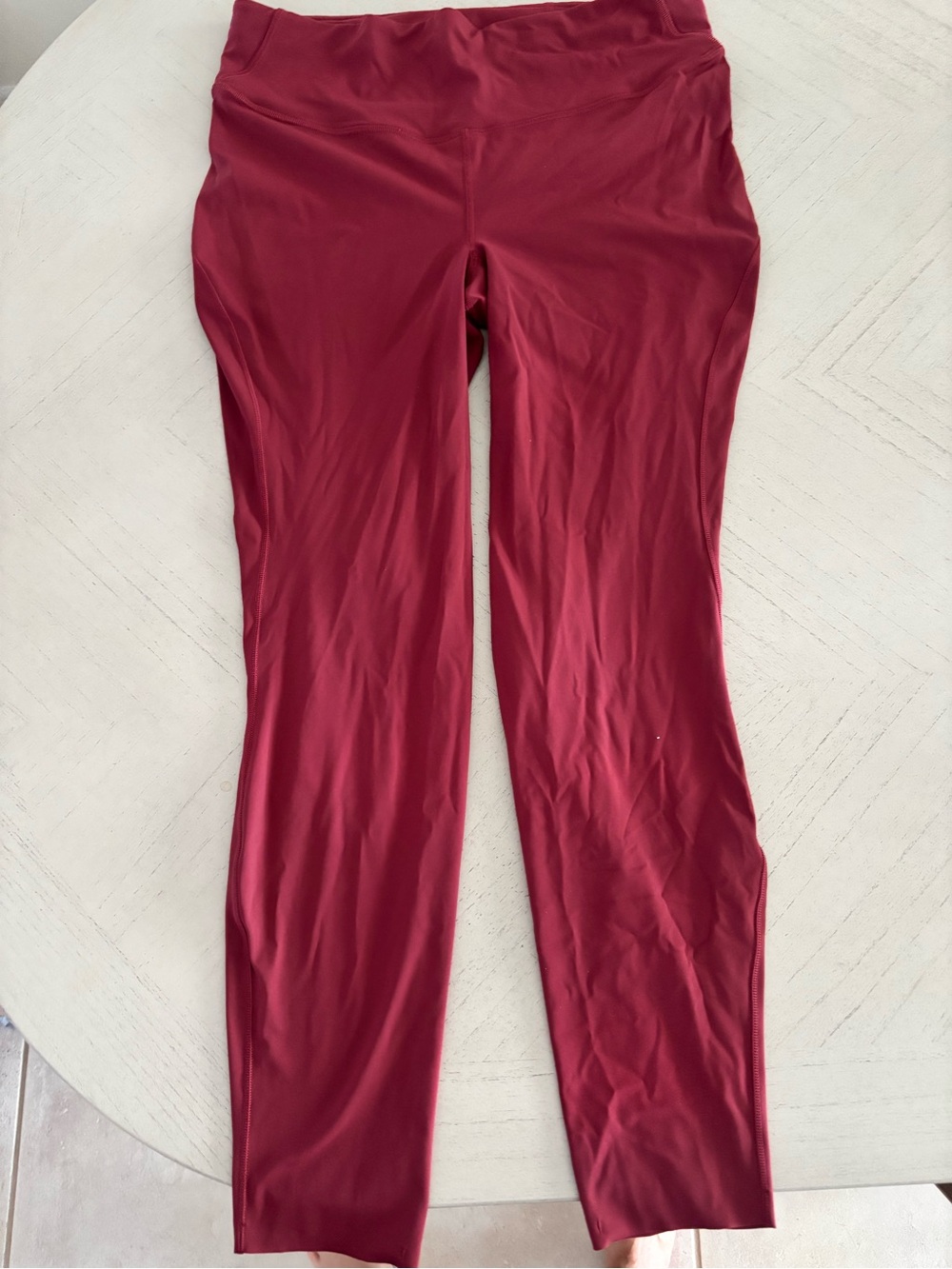 lululemon athletica deep wine sculpting leggings